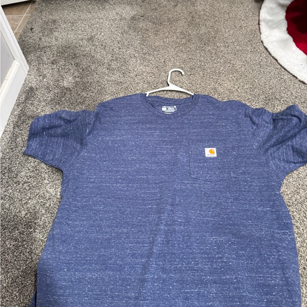 Carhartt Heathered Navy T-Shirt